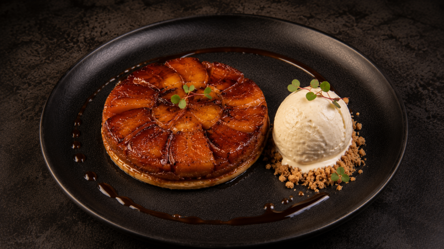 Plantain Tarte Tatin